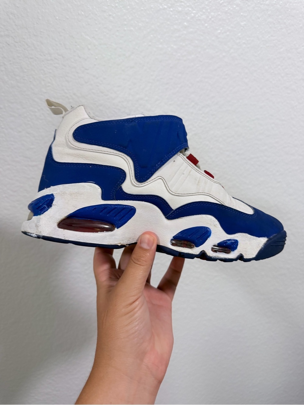 Nike air Griffey white blue and red - Picture 8 of 9